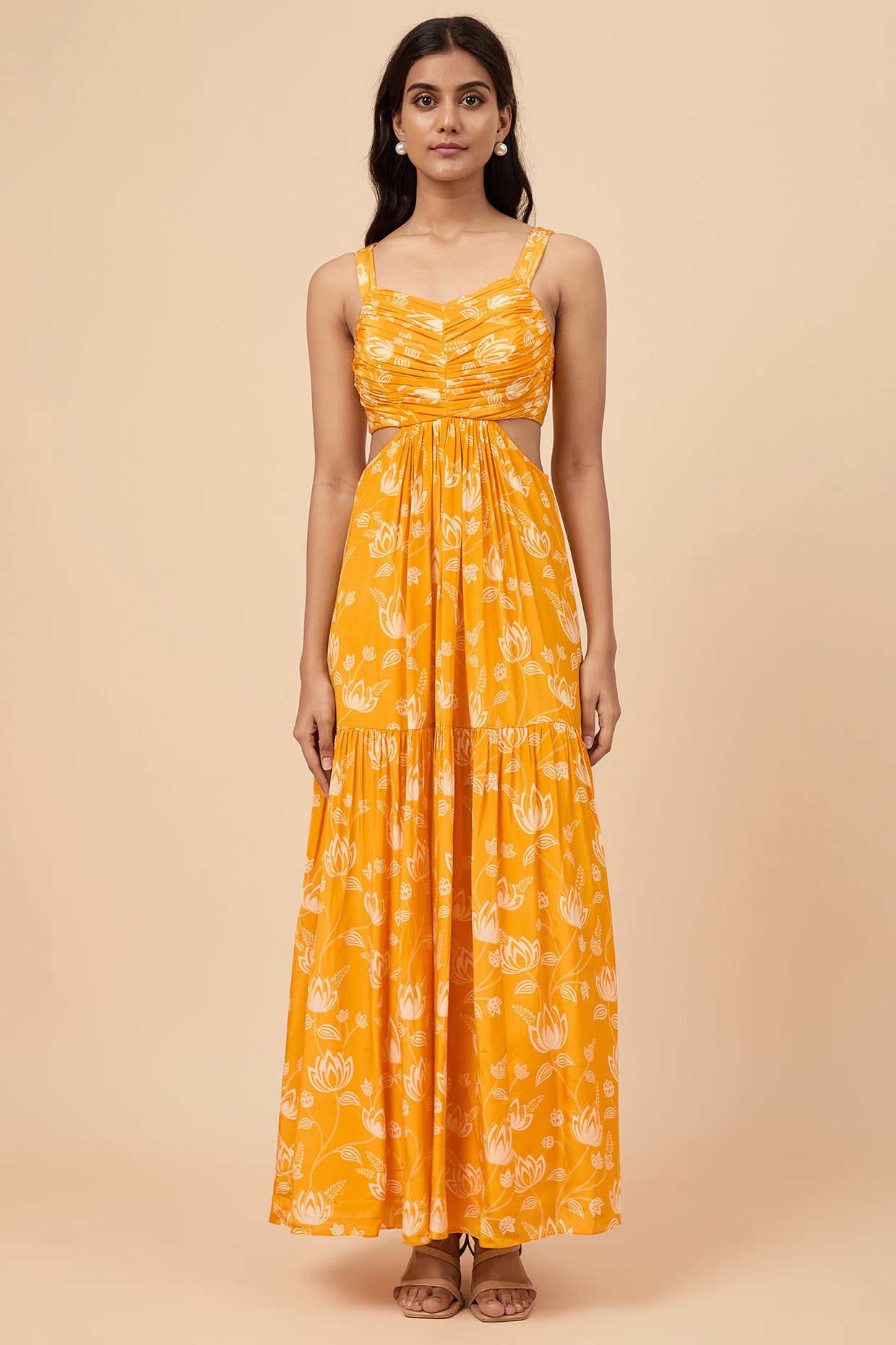 Mustard Yellow Maxi Dress